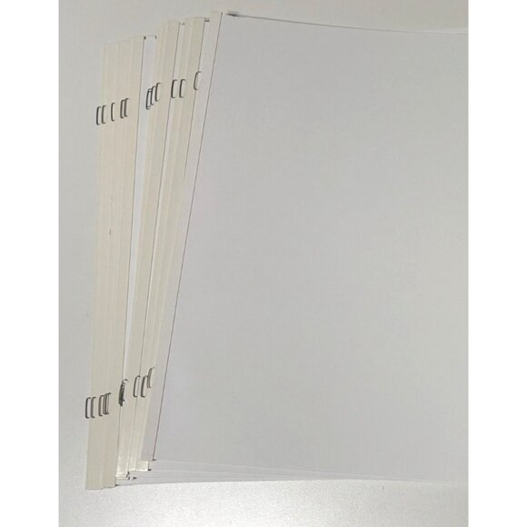 Creative Memories 12x12 Old style White page Refill of 15 - Picture 2 of 2